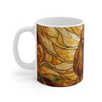 Poodle Low Poly Warm Jewel Ceramic Mug 11oz | Dog Lover Gift