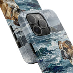 Acrylic Gallery Print English Bulldog - Coastal Cliffside | Tough Phone Case — view 23 of 28