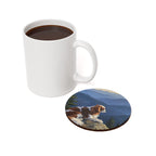 Acrylic Cavalier King Charles Spaniel - Mountain Overlook | Cork Back Coaster
