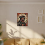Comic Book Rottweiler Canvas | Bold Dog Wall Art