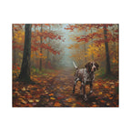 German Shorthaired Pointer Canvas Print, GSP Acrylic Painting Wall Art, Dog Lover Gift, Pet Portrait Home Decor, Ready to Hang