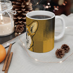 Corgi Comic Pop Art Ceramic Mug 11oz | Premium Dog Art | Tritan