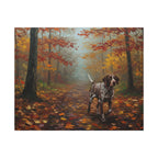 German Shorthaired Pointer Canvas Print, GSP Acrylic Painting Wall Art, Dog Lover Gift, Pet Portrait Home Decor, Ready to Hang
