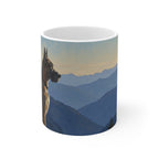 Acrylic Great Dane - Mountain Overlook | Ceramic Mug 11oz