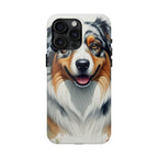 Australian Shepherd Watercolor Wildflower Field Phone Case | Premium Dog Prints | Tritan — view 8 of 28