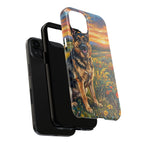 German Shepherd Acrylic Gallery Print Sunset Prairie Phone Case | Premium Dog Prints | Tritan — view 15 of 24