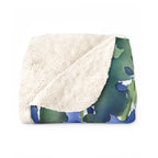 Labrador Retriever Watercolor Rain Garden Throw Blanket | Premium Dog Art | Tritan