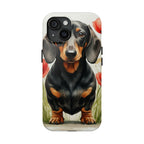 Dachshund Watercolor Wildflower Field Phone Case | Premium Dog Prints | Tritan — view 5 of 28
