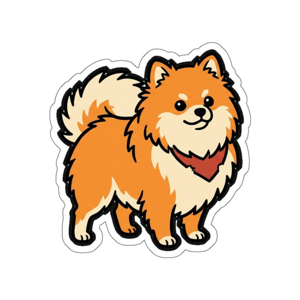 Pop Art Pomeranian Sticker | Tritan