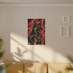 The Defender German Shepherd - V6 Extreme Comic Edition Canvas
