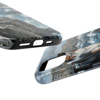 Acrylic Gallery Print Australian Shepherd - Coastal Cliffside | Tough Phone Case — view 21 of 28