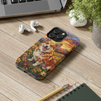 Corgi Acrylic Gallery Print Sunset Prairie Phone Case | Premium Dog Prints | Tritan — view 11 of 24