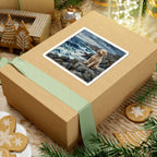 Acrylic Gallery Print Poodle - Coastal Cliffside | Kiss-Cut Stickers — view 8 of 12