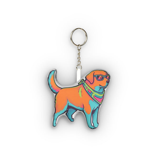 Y2K Labrador Plush Keychain | Tritan
