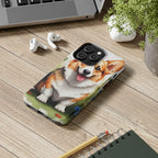 Corgi Watercolor Wildflower Field Phone Case | Premium Dog Prints | Tritan — view 12 of 28