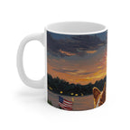 Independence Pups Corgi Ceramic Mug | Tritan