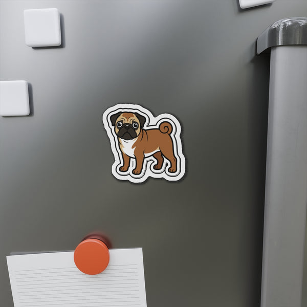 Pop Art Pug Magnet | Tritan — Lifestyle View