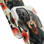 Dachshund Watercolor Wildflower Field Phone Case | Premium Dog Prints | Tritan — view 23 of 28