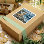 Acrylic Gallery Print Labrador Retriever - Coastal Cliffside | Kiss-Cut Stickers — view 8 of 12