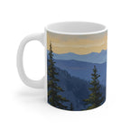 Acrylic Beagle - Mountain Overlook | Ceramic Mug 11oz