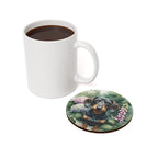 Dachshund Watercolor Garden Peek Drink Coaster | Premium Dog Prints | Tritan — view 4 of 6