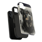 Charcoal Rottweiler Rottweiler Tough Phone Case - Rottweiler pride — gentle giants deserve great art — view 99 of 103