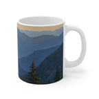 Acrylic Poodle - Mountain Overlook | Ceramic Mug 11oz