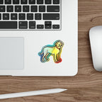Pop Art Labrador Holo Sticker | Tritan