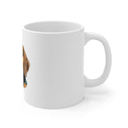 Beagle Stained Glass Cool Jewel Ceramic Mug 11oz | Dog Lover Gift