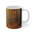 Acrylic Cavalier King Charles Spaniel - Autumn Woods | Ceramic Mug 11oz