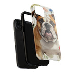 English Bulldog Watercolor Wildflower Field Phone Case | Premium Dog Prints | Tritan — view 16 of 28