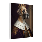 Great Dane Renaissance Royal Portrait Canvas Wall Art, Regal Dog Painting, Great Dane Lover Gift, Stretched Canvas