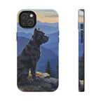 Acrylic Gallery Print Cane Corso - Mountain Overlook | Tough Phone Case