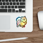 Pop Art Pomeranian Holo Sticker | Tritan