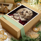 Havanese Kings & Queens Royal Portrait Sticker, Dog Portrait Vinyl Decal, Kiss-Cut Sticker, Havanese Lover Gift