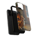 Corgi Phone Case — Acrylic Dog Art | iPhone 17/16/15 & Samsung | Dog Lover Gift
