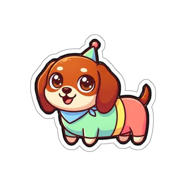 Chibi Dachshund Sticker | Tritan