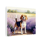 Beagle Watercolor Canvas Art | Dog Lover Gift | Pet Wall Decor | Animal Painting Print | Ready to Hang