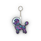 Cosmic Poodle Plush Keychain | Tritan