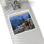 Acrylic Labrador Retriever - Mountain Overlook | Kiss-Cut Stickers