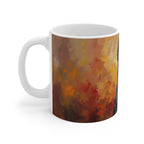 Acrylic Gallery Print Cane Corso - Warm Amber | Ceramic Mug 11oz