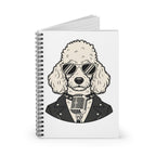 Stage Lights Poodle Spiral Notebook | Tritan