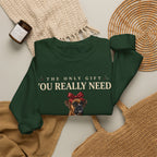 Boxer Only Gift You Need Christmas Sweatshirt, view 4