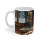 Acrylic Shih Tzu - Winter Hearth | Ceramic Mug 11oz
