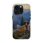 Acrylic German Shorthaired Pointer - Mountain Overlook | Tough Phone Case
