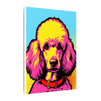 Pop Art Poodle Canvas — Bold Dog Wall Art