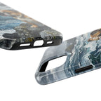 Acrylic Gallery Print English Bulldog - Coastal Cliffside | Tough Phone Case — view 21 of 28