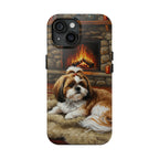 Acrylic Shih Tzu - Winter Hearth | Tough Phone Case