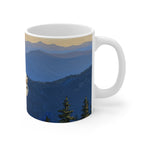 Acrylic Shih Tzu - Mountain Overlook | Ceramic Mug 11oz