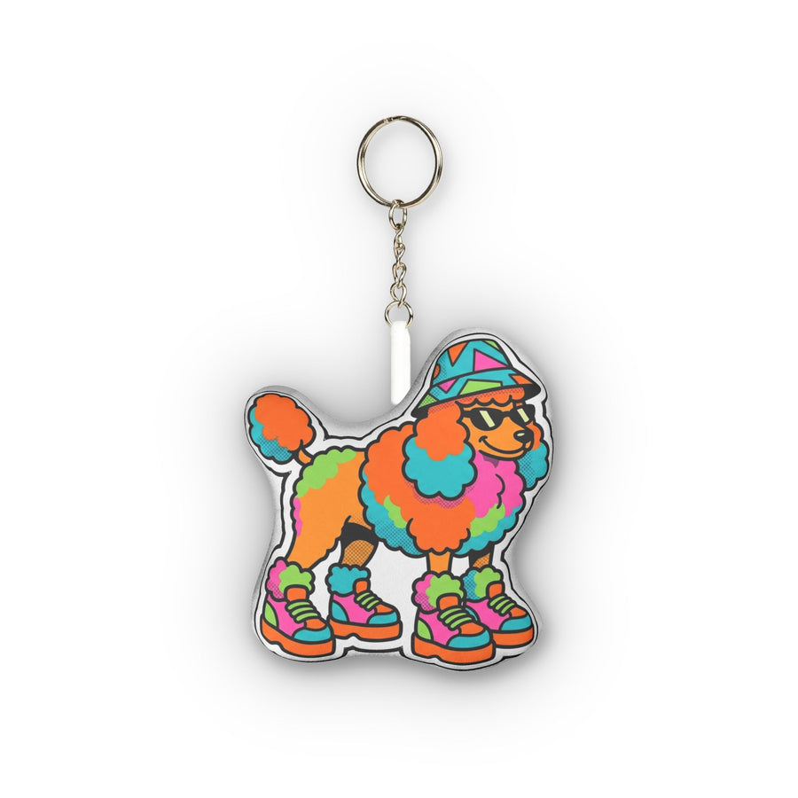 Y2K Poodle Plush Keychain | Tritan